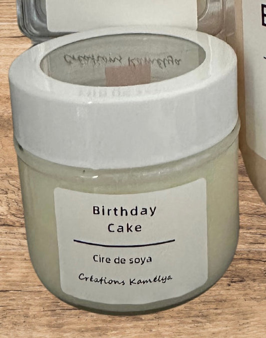 Mini bougie birthday cake