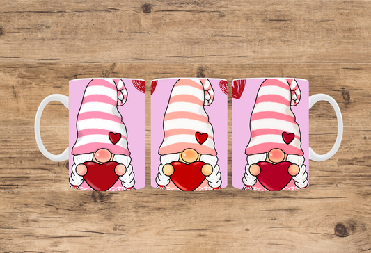 Tasse Blanche St-Valentin