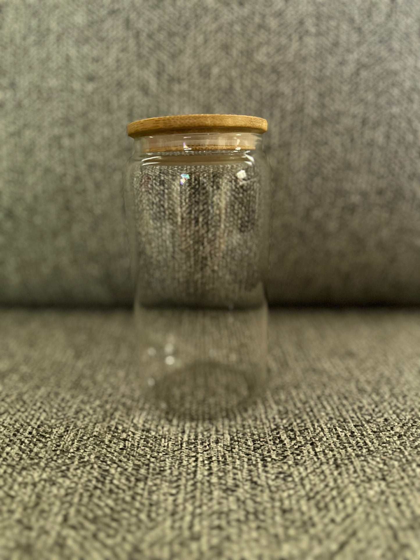 Verre transparent UV DTF