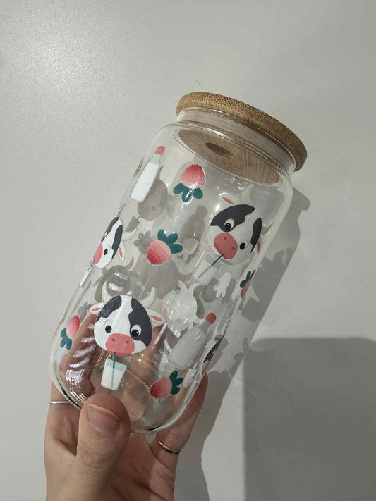 Vache prêt à partir