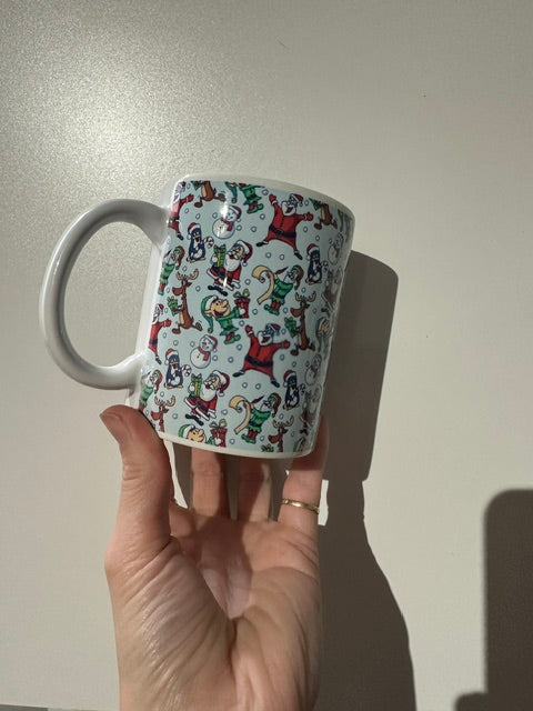 tasse folie de noel PRET A PARTIR
